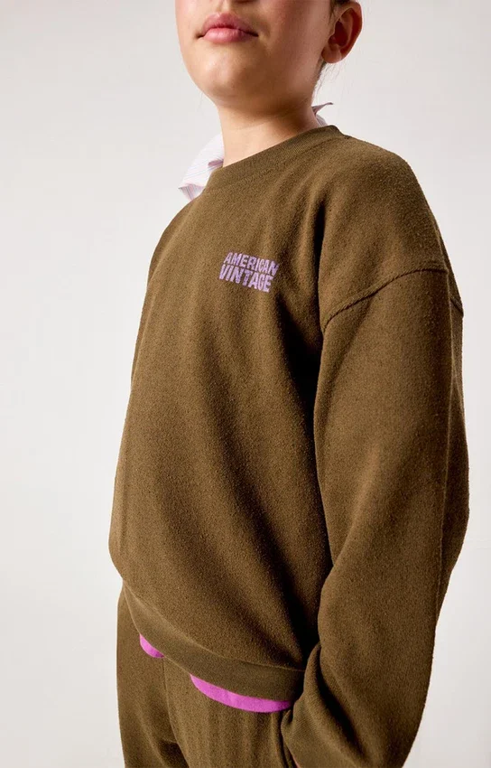 Kinder-Sweatshirt Evona Artikelnummer: KEVO03EH26