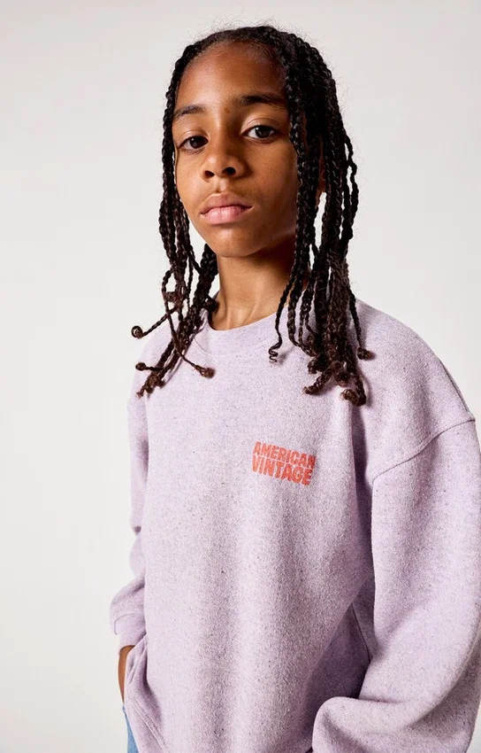 Kinder-Sweatshirt Evona Artikelnummer: KEVO03EH26