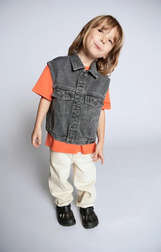 Snopdog-Jeans für Kinder mit geradem Schnitt, Artikelnummer: KSNOP11AH26