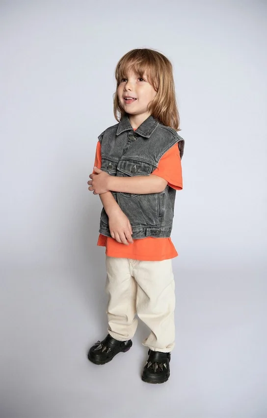 Snopdog-Jeans für Kinder mit geradem Schnitt, Artikelnummer: KSNOP11AH26
